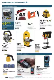 Folheto Bricomarché semana 34 Página 8: Serra de fita powerplus €199,00, Powerplus abre-roços* €149,00