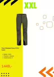 XXL Sport kundeavis uke 34 Side 5: Thorn Resistant Pants GTX - Grønn €1.449,00