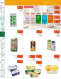 Folheto Recheio semana 34 Página 10: Creme Vegetal Becel €2,19, Leite Meio-Gordo Terra Alegre €0,63