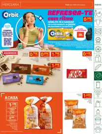 Folheto Recheio semana 34 Página 21: Croissant aurora €1,45, Amanhecer chocolate de leite amêndoas €0,75