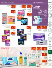 Folheto Recheio semana 34 Página 33: Cueca Incontinência Tena Silhouette €6,99, Toalhetas higienicas amanhecer €1,49
