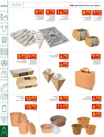 Folheto Recheio semana 34 Página 28: Saladeira Kraft c/Tampa em PET €9,39, Cone p/Fritos c/Molho €4,39