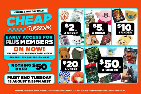 EB Games (valid until 18-08)