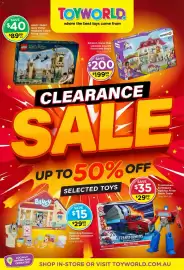 Toyworld catalogue Page 1: LEGO Harry Potter Hogwarts Castle: Flying Lessons €89,99
