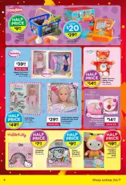 Toyworld catalogue Page 4: Bambolina Girlz Molly Fashion Styling Head with Hair Dryer & Accessories €29,99