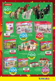 Toyworld catalogue Page 7: Schleich Horse Club Pet Salon €79,99, Schleich Horse Club Washing Area with Emily & Lu €49,99