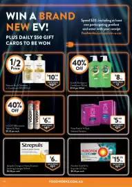 Foodworks catalogue week 34 Page 14: Nurofen Cold & Flu €15,75, VOOST Effervescent Tablets €6,59