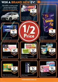 Foodworks catalogue week 34 Page 2: Ben & Jerry's Ice Cream Tub €7,25, Nanna's Apple or Apple & Rhubarb Crumble €3,25