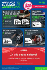 Catálogo Aurgi Página 8: Pack de frenado €159,00, Pack de frenado €62,99