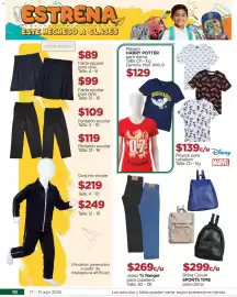 Folleto Chedraui Página 10: Tx Ranger para caballero €269,00, Simple fashion Falda escolar para niña €89,00