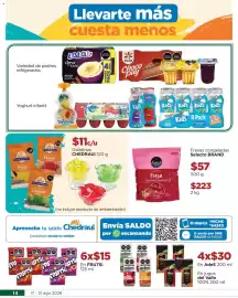Folleto Chedraui Página 14: Selecto BRAND Fresas congeladas €57,00, Chedraui gelatinas €11,00