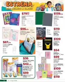 Folleto Chedraui Página 2: Ferrini cuaderno profesional €79,90, Norma Cuaderno profesional Click Urb €119,00