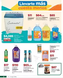 Folleto Chedraui Página 8: Continental lavadora €4.595,00, Chedraui limpiador multiusos lavanda €110,00