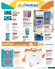 Folleto Chedraui Página 9: Optima Playera polo escolar para niña o niño €79,50, Simple fashion Batita para niña o niño €59,90