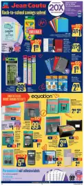 Jean Coutu flyer week 34 Page 1