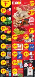 Maxi flyer week 34 Page 1: Raisins verts ou rouges sans pépins €1,77, Simply Tide et Fleecy €7,99