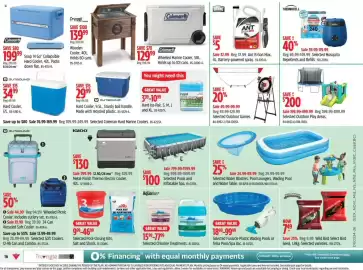 Canadian Tire flyer week 34 Page 16: Coleman Snap 'N Go Collapsible Hard Cooler €199,99