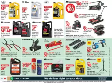 Canadian Tire flyer week 34 Page 22: Certified sedan maintenance ramps €69,99