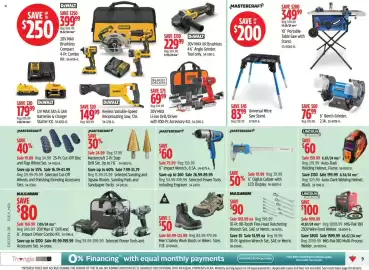 Canadian Tire flyer week 34 Page 9: Mastercraft 6" Digital Caliper with LCD Display €19,99