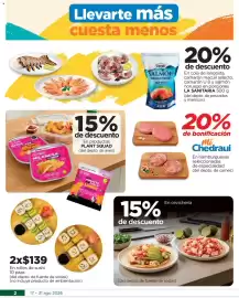 Folleto Chedraui Página 2: Rollos de sushi €139,00, Plant Squad Milanesa Sin Pollo