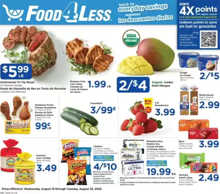 Food 4 Less weekly ad