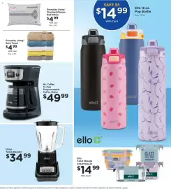 King Soopers weekly ad week 34 Page 2: Mr. Coffee 12-Cup Programmable Coffee Maker €49,99, Ello food storage €14,99