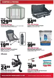 Bi-Mart weekly ad week 34 Page 12: Bi-Mart Cool Mesh Concert/Sand Chair €19,99