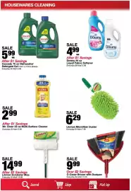 Bi-Mart weekly ad week 34 Page 25: Cascade Dishwasher Detergent Gel €5,99, Mr. Clean Multi-Surface Cleaner €2,99