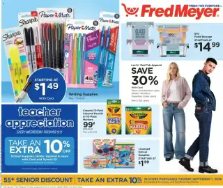 Fred Meyer weekly ad week 34 Page 1