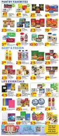 United Supermarkets weekly ad week 34 Page 4: Edwards Creme Pie Slices €6,00, Rice-A-Roni Selected Varieties €3,00