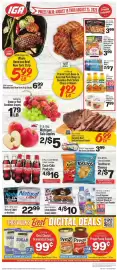 IGA weekly ad week 34 Page 1