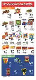 Brookshire's weekly ad week 34 Page 1: Brookshire's Breakfast Sausage €3,99, Oscar Mayer Bologna Or Cotto Salami €2,49