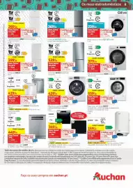 Folheto Auchan Página 8: Máquina de lavar roupa qilive q6395 €239,99, Máquina de lavar roupa candy 410bl8-s €379,99