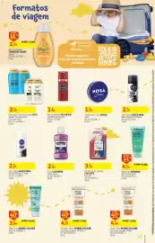 Folheto Auchan Página 31: After Sun BABARIA €4,70, Gel de banho old spice captain miniatura €1,99