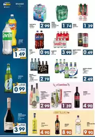 Volantino SeBón Supermercati Pagina 10: Pepsi Cola Classica Zero €0,95, San Crispino vino €1,39