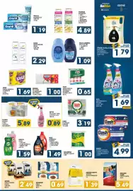 Volantino SeBón Supermercati Pagina 11: Genus croccantini gatto €2,49, Sole detergente liquido €1,49