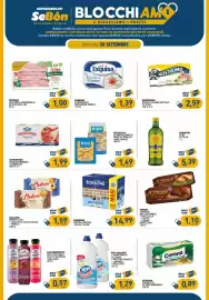 Volantino SeBón Supermercati Pagina 13: Tonon Cremosi biscotti ripieni €1,10, Caffè Borbone Miscela Decisa €14,99