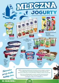 DUO-TES gazetka Strona 14: Mlekpolaćiaty Jogurt Pitny €2,09, Müller Jogurt Mix €2,29