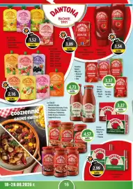 DUO-TES gazetka Strona 16: Mus Jabłko Dawtona €1,52, Przecier Pomidorowy z Pietruszką i Łubczykiem €3,37