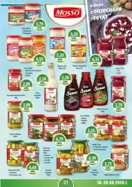 DUO-TES gazetka Strona 21: Salatka Mosso €5,55, MOSSO Sos Czosnkowy €4,59