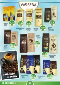 DUO-TES gazetka Strona 26: Kawa ziamista Woseba €25,44, Kawa ziarnista WOSEBA €20,11