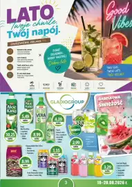 DUO-TES gazetka Strona 3: Meray Pestki Słonecznika Dakota Prażone i Solone €8,99, Napój Farmer's Aloe Vera €4,39