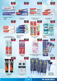DUO-TES gazetka Strona 39: Colgate Pasta Advanced White €4,19, Listerine plyn do plukania ust Cool Mint €9,99