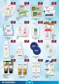 DUO-TES gazetka Strona 40: Luksja Płyn do Kąpieli Cotton €6,99, Lactacyd Femina Emulsja €11,99