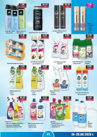 DUO-TES gazetka Strona 41: Nivea Žel Men Active Clean €10,39, Wella Wellaflex Lakier €7,89