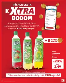 Kaufland SK akciós újság hét 34 Oldal 40