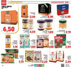 Volantino Eté Pagina 16: Zuegg confettura gusti classici €1,89, Cameo Vitalis Porridge Frutti Rossi €1,00