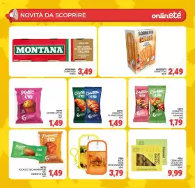 Volantino Eté Pagina 29: Cornetto Keto €1,79, Montana carne oro €3,49