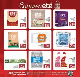 Volantino Eté Pagina 31: Eté tovaglioli €1,19, Eté carta igienica €2,19