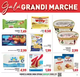 Volantino Eté Pagina 4: Divella frollini ottimini grottolì €1,69, Findus Bastoncini di merluzzo €2,99